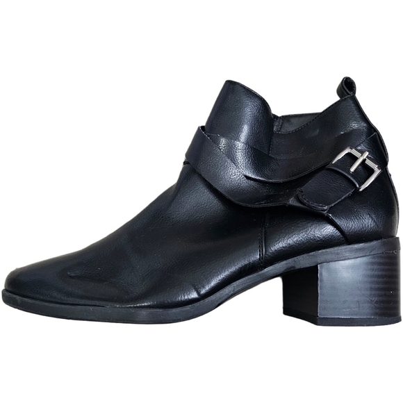 Anne Klein flex black block heeled bootie - Picture 13 of 16